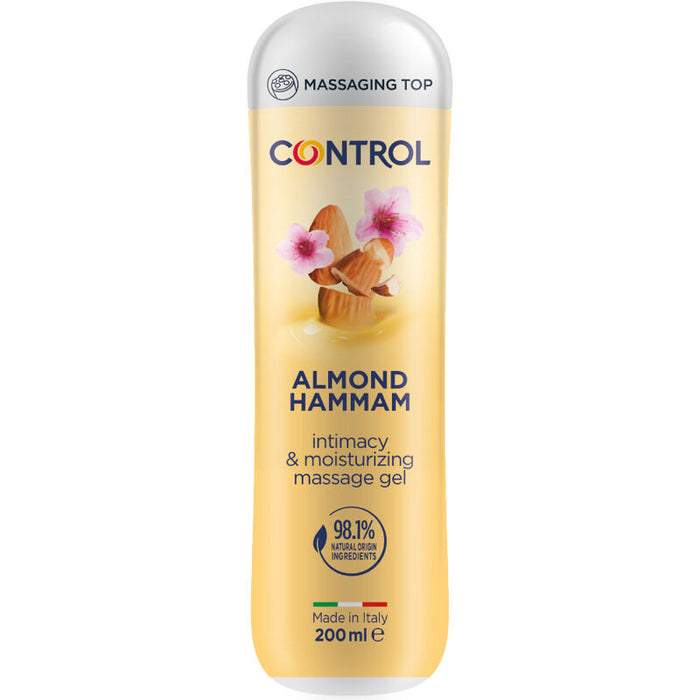Control - Masaje Gel 3 En 1 Leche De Almendra 200 Ml