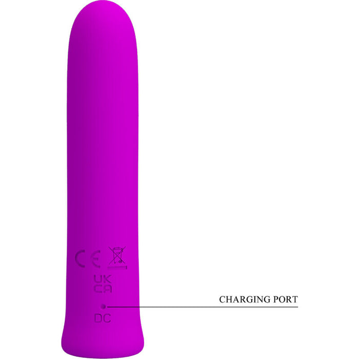 Pretty Love  Curtis Mini Vibrador Super Power 12 Vibraciones Silicona Violeta