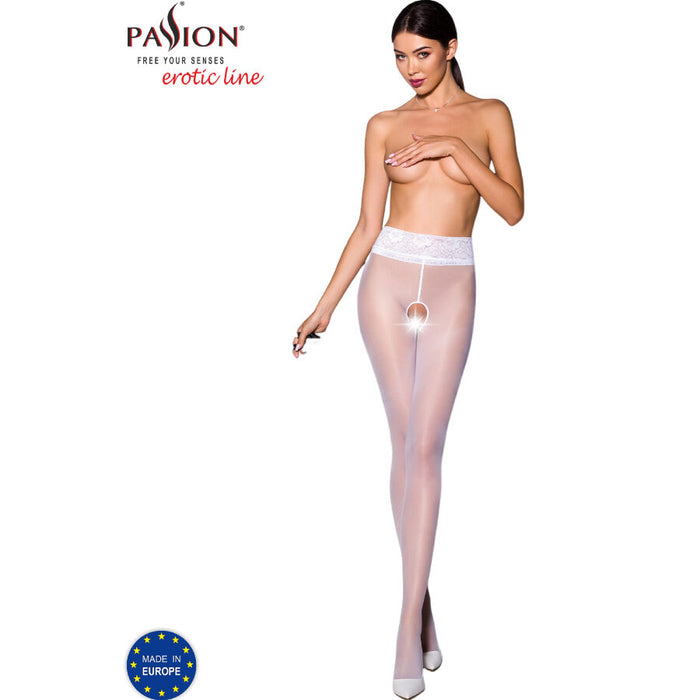 Medias  Passion  Tiopen 008 Blanco 3/4 (30 Den)