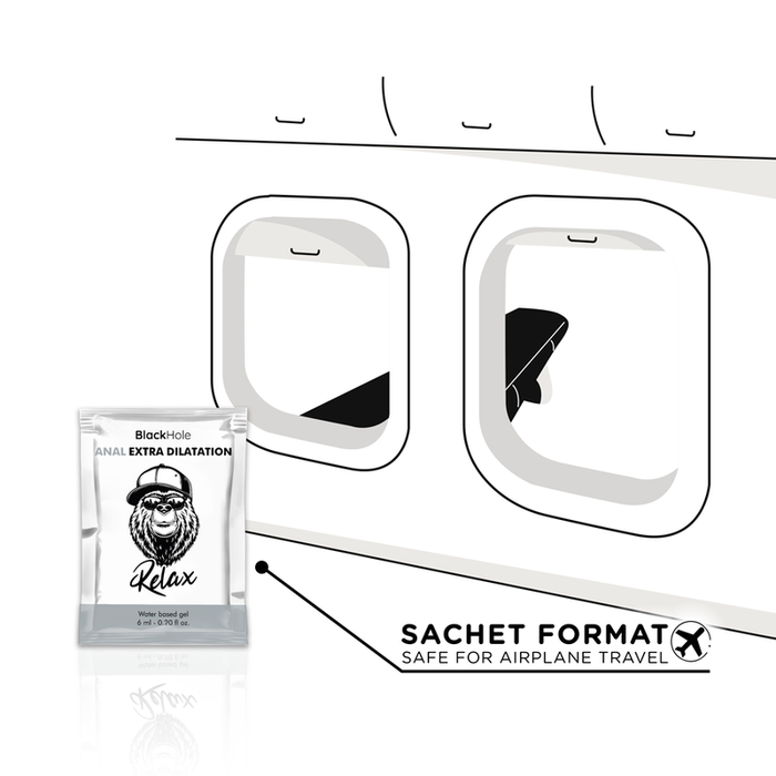 Black Hole - Gel Base Agua Dilatacion Anal 6 Ml Monodosis