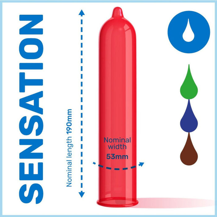 Preservativo  Pasante  Eco Pack Sabores Bolsa 288 Unidades