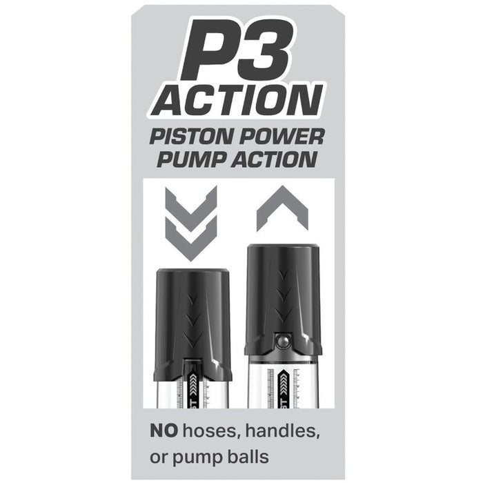 Pump Worx - Bomba De Ereccion Max Boost Negro