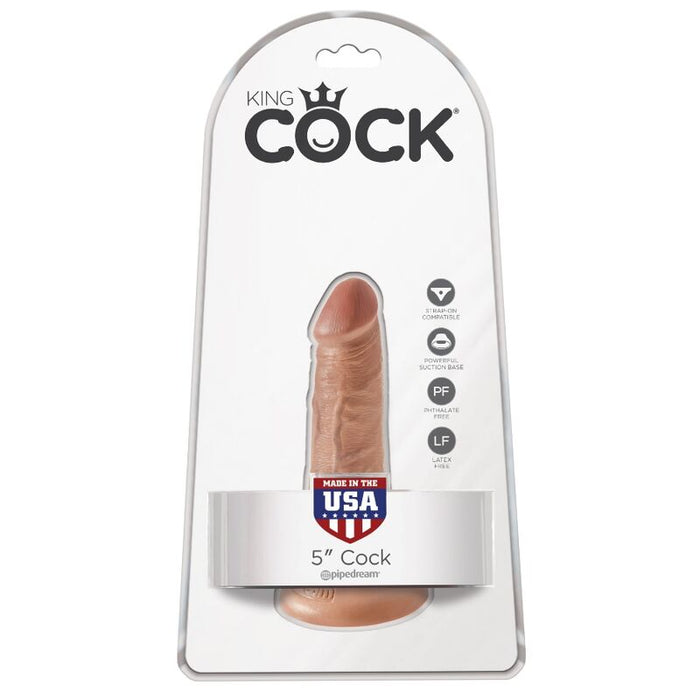 King Cock Pene De 5 - Bronceado