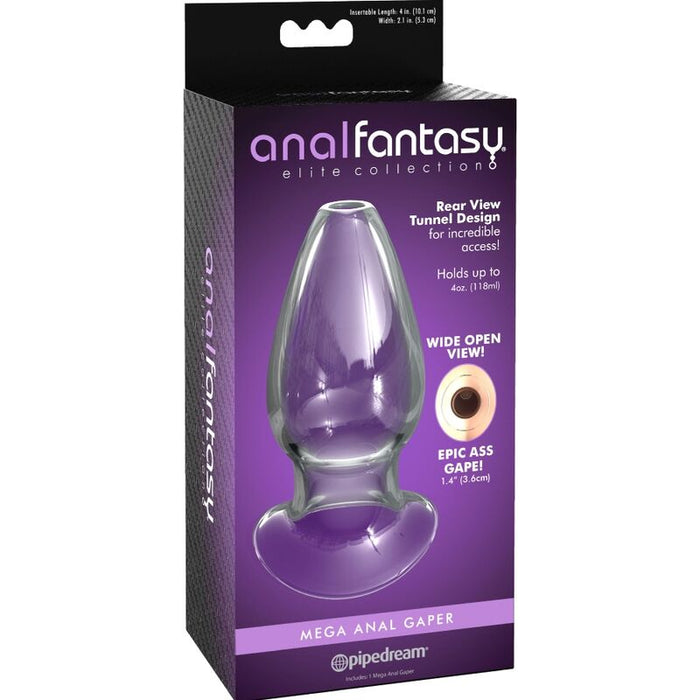 Anal Fantasy Elite Collection - Dilatador Anal Gaper Cristal Talla L