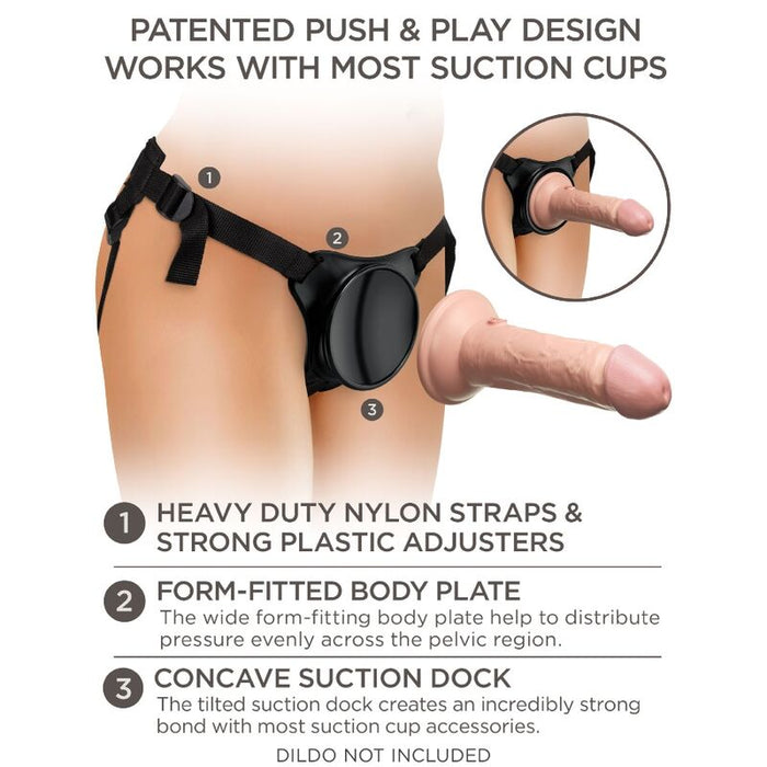 Beginners Body Dock Harness Negro