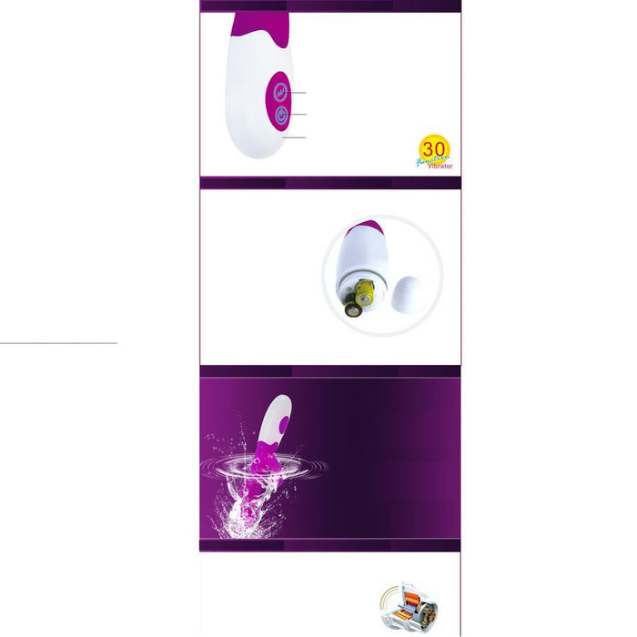 Pretty Love Vibrador Snappy Color Púrpura