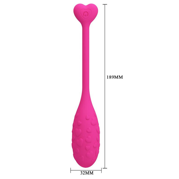 Huevo Vibrador  Pretty Love  Pescador Rosa Controlado Por App