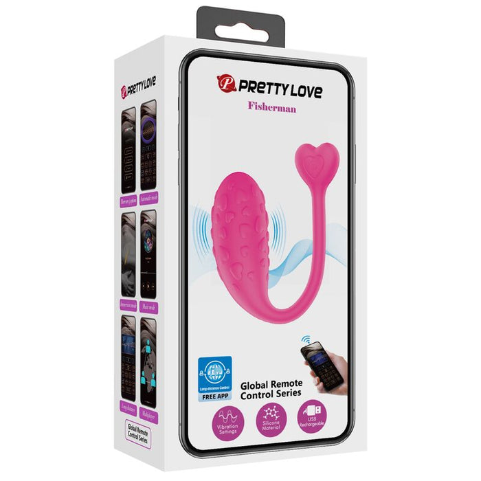 Huevo Vibrador  Pretty Love  Pescador Rosa Controlado Por App