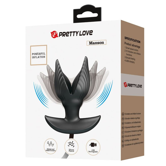Pretty Love  Plug Anal Inflable & Recargable