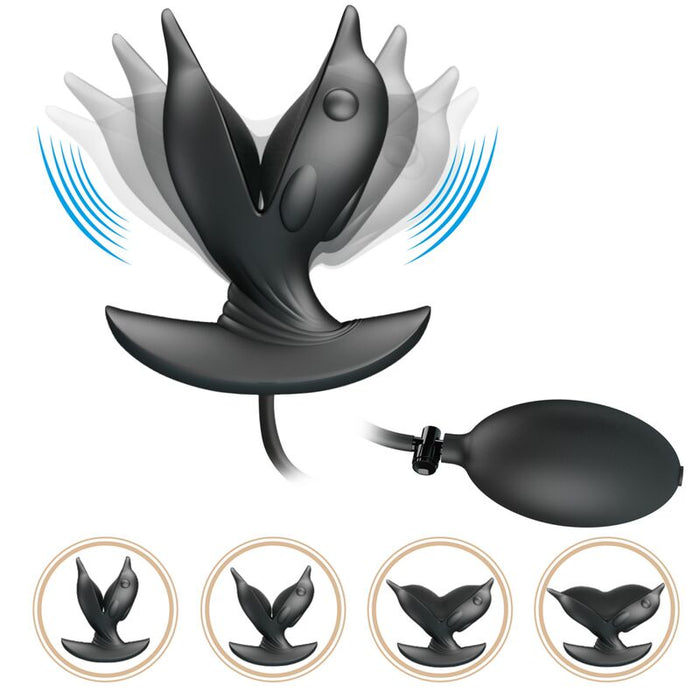 Pretty Love  Plug Anal Delfin Inflable & Recargable