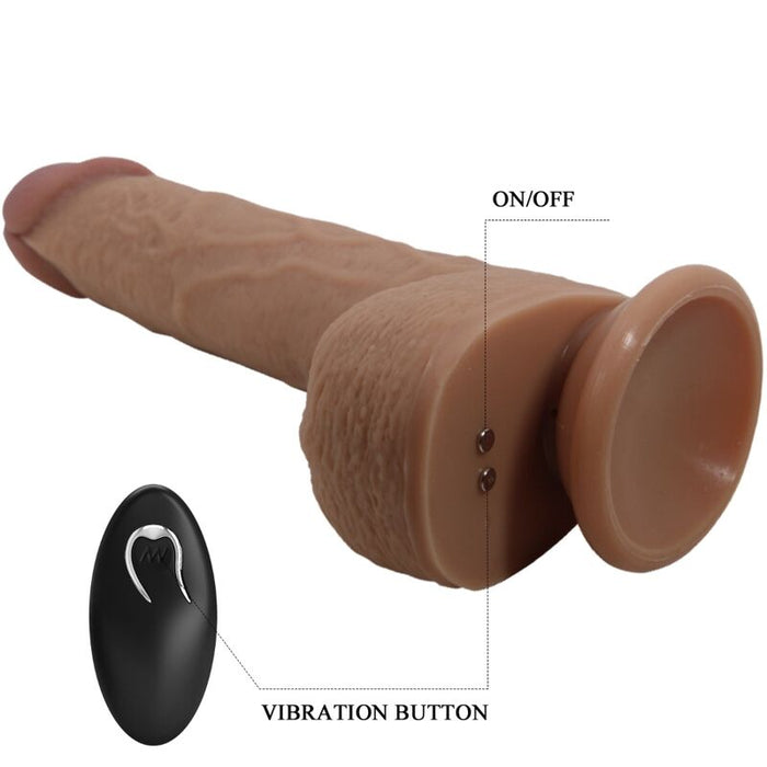 Dildo  Pretty Love  Tommy Realista Vibrador 22.5 Cm