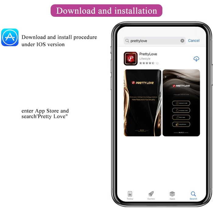 Pretty Love - Catalina Huevo Vibrador Recargable Rosa