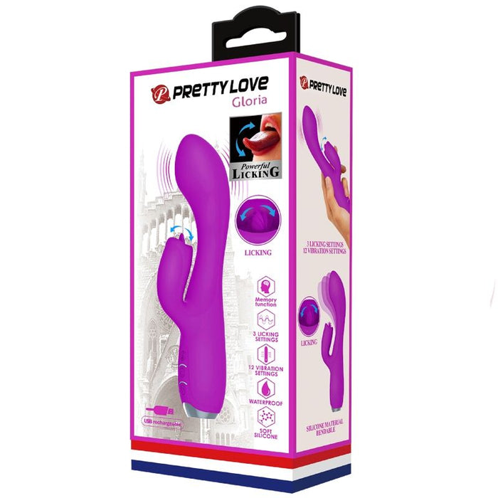 Vibrador  Doreen Con Lengua Usb