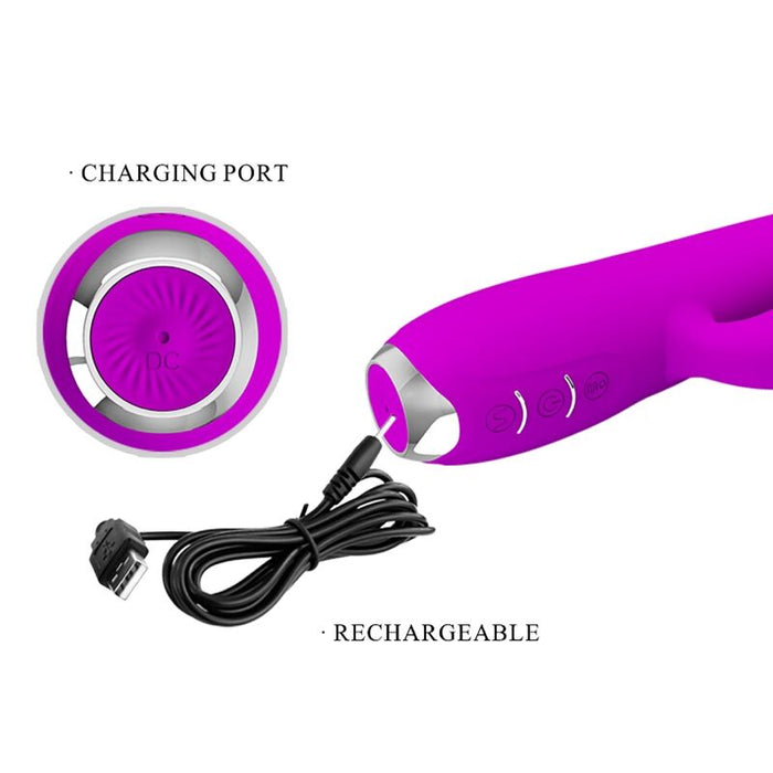 Vibrador  Doreen Con Lengua Usb