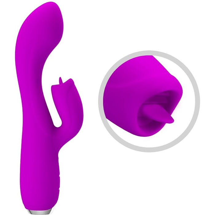 Vibrador  Doreen Con Lengua Usb