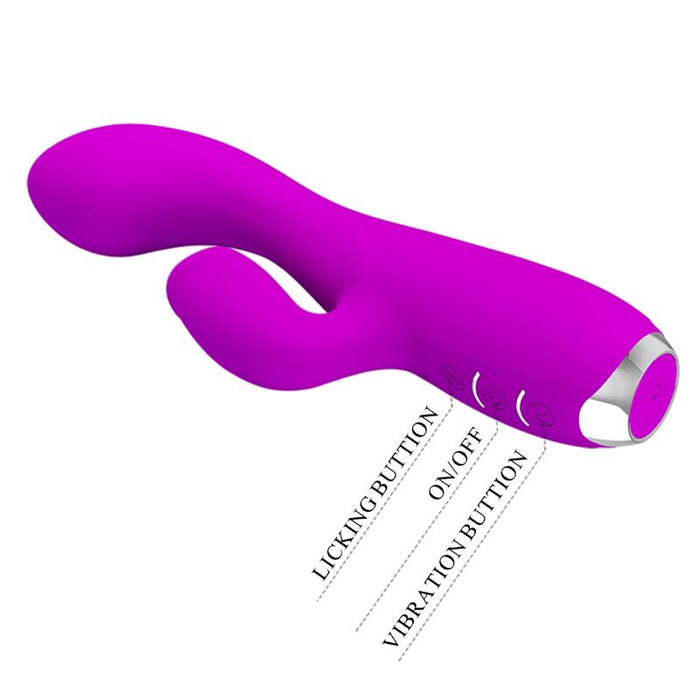 Vibrador  Doreen Con Lengua Usb