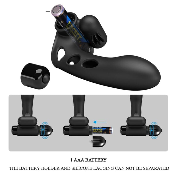 Pretty Love - Orlando Funda De Dedo Vibrador Negro