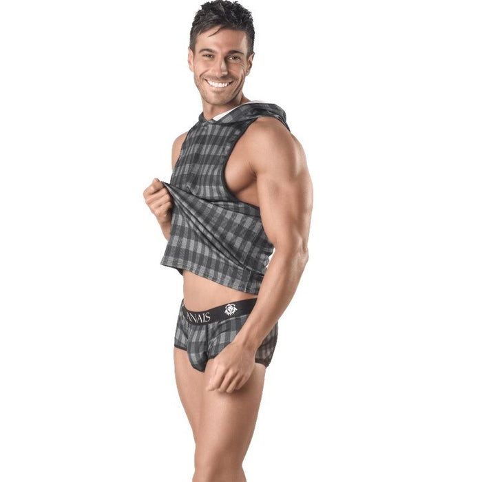 Anais Men - Aegis Camiseta Con Capucha Xl