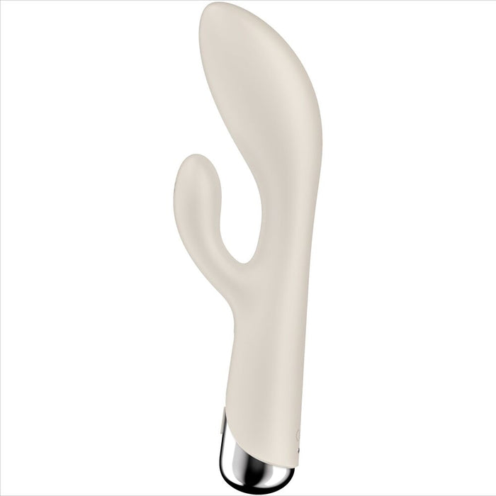 Vibrador Satisfyer  Spinning Rabbit 1 Estimulacion Clitoris Y Punto G Beige