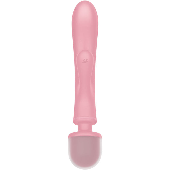 Masajeador Vibrador Satisfyer  Triple Lover  Rabbit Rosa