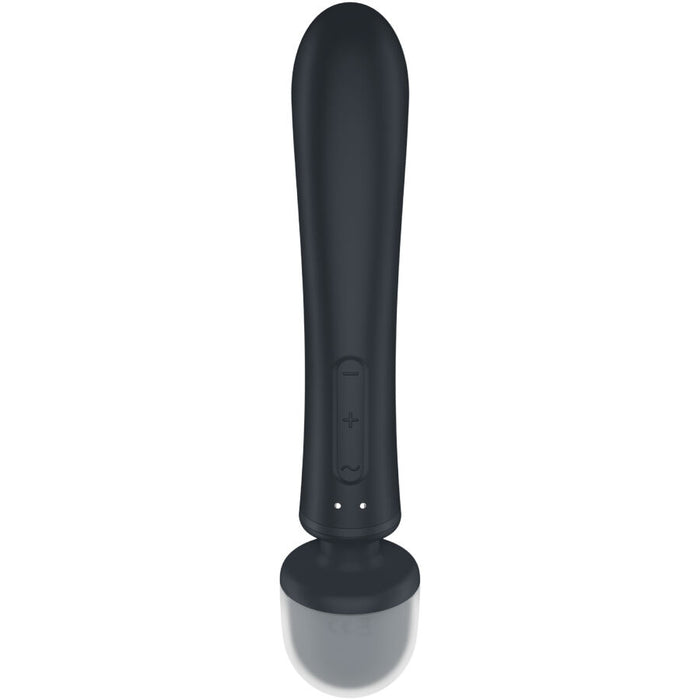 Masajeador Vibrador Satisfyer  Triple Lover  Rabbit Gris