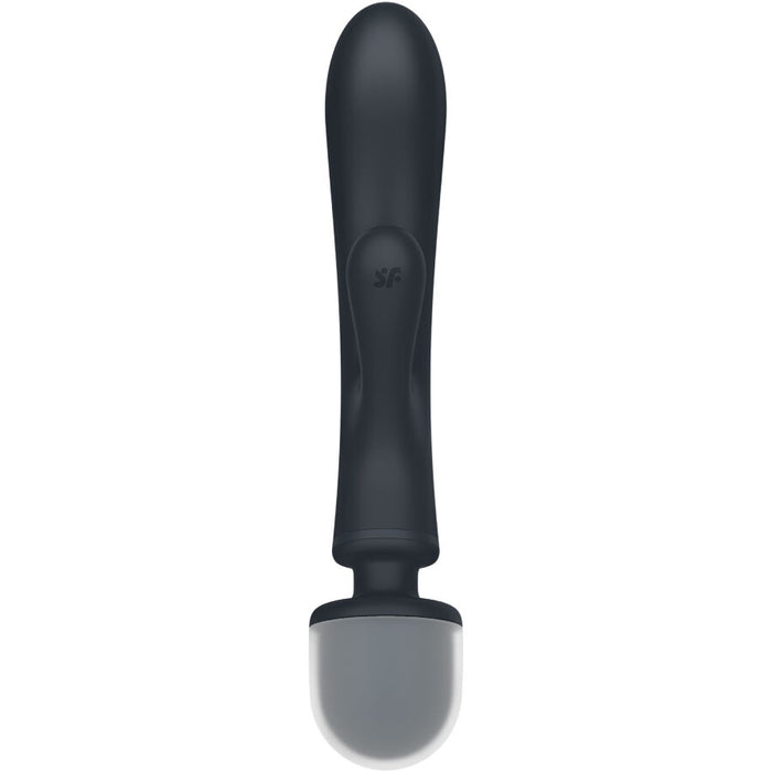 Masajeador Vibrador Satisfyer  Triple Lover  Rabbit Gris