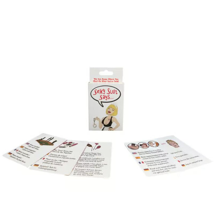 Juego De Cartas Sexy Slut Says...
