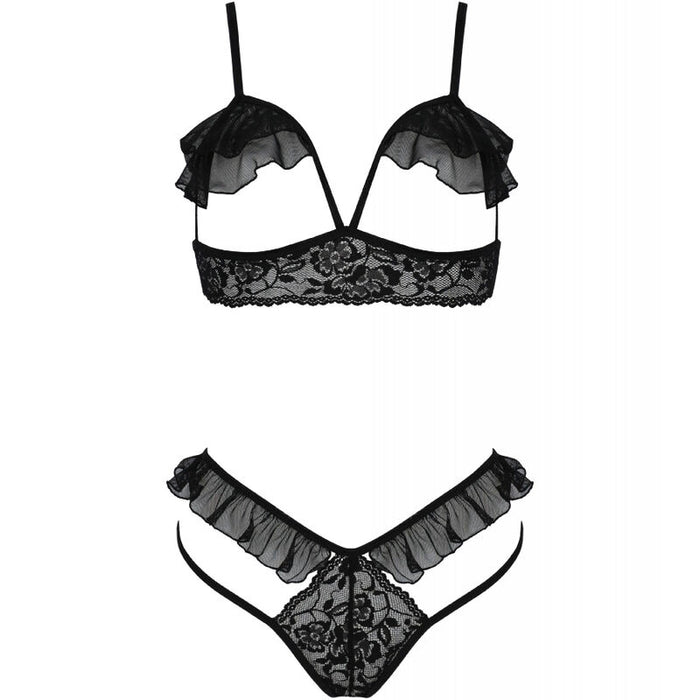 Passion - Dolly Set Dos Piezas Negro S/M