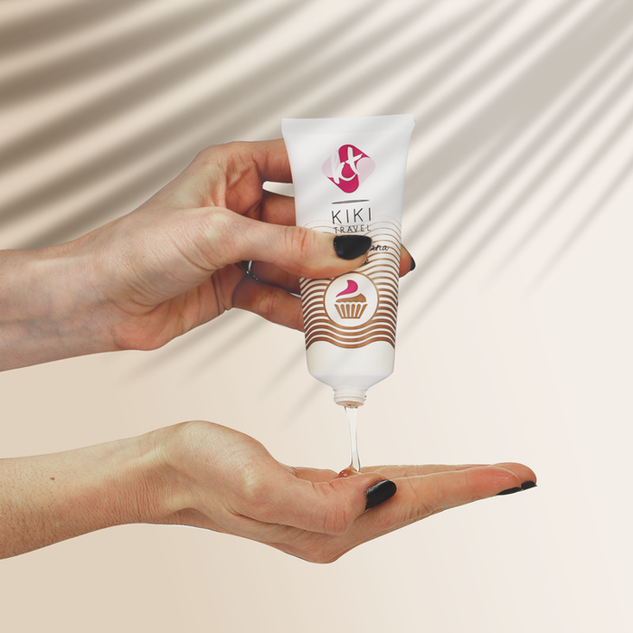 Kikí Travel - Gel Deslizante Sabor A Tarta Americana Cupcake 50 Ml