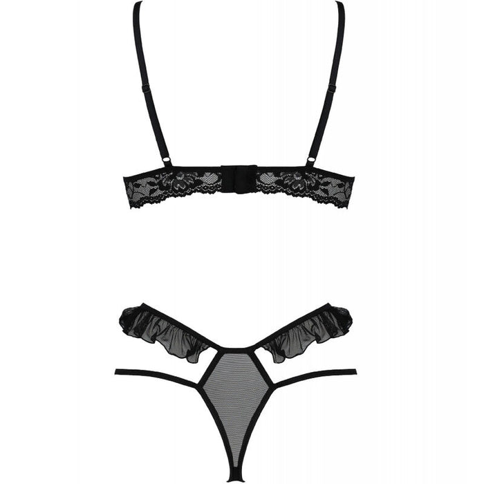 Passion  Dolly Set Dos Piezas Negro L/Xl