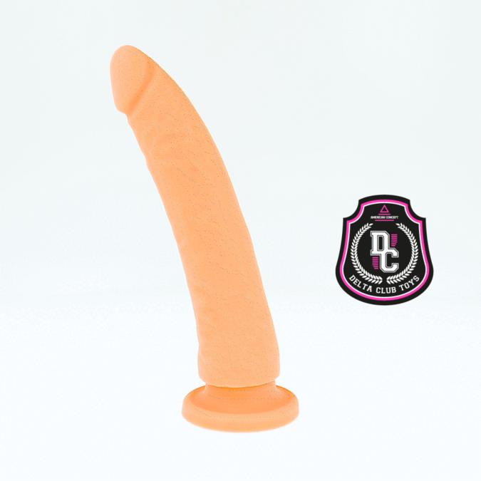 Delta Club - Toys Dildo Natural Silicona Medica 20 Cm -O- 4 Cm
