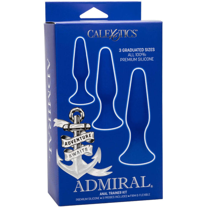 Admiral - Kit 3 Plug Anal Azul