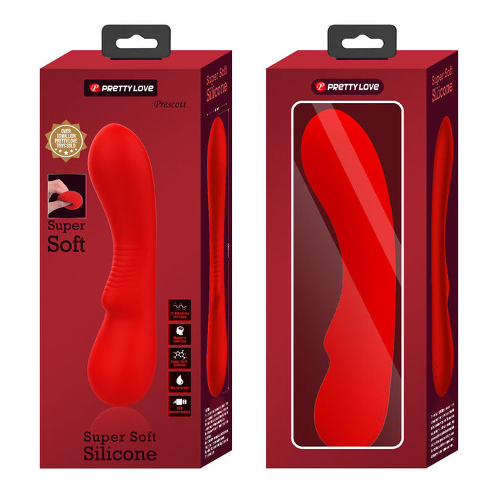 Pretty Love - Prescott Vibrador Recargable Rojo
