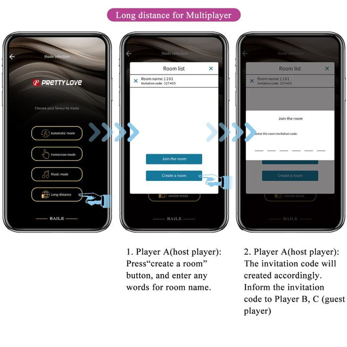 Pretty Love - Catalina Vibrador App Control Remoto Lila