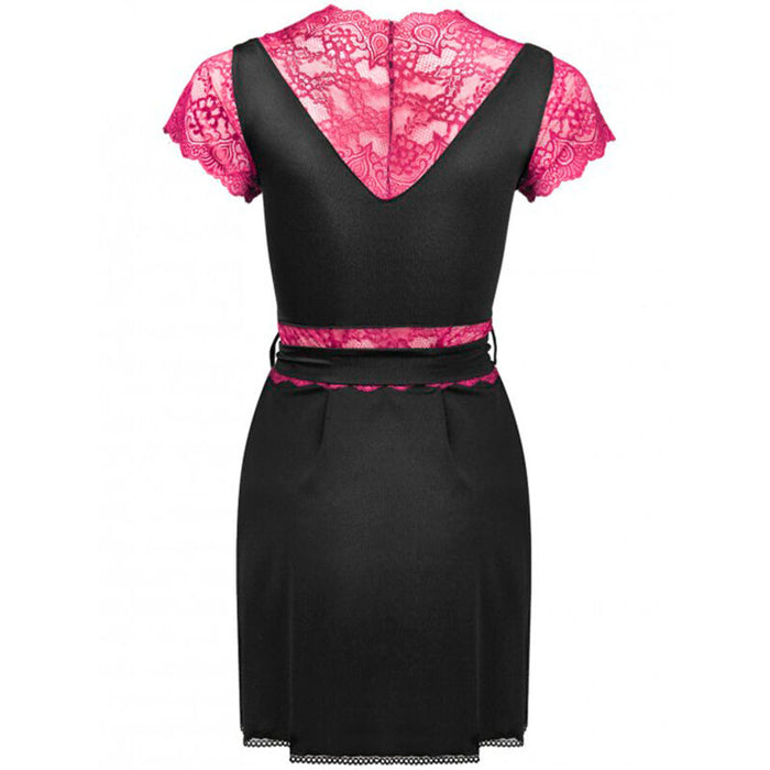 Livco Corsetti Fashion - Kumiko Lc 90428 Bata + Panty Negro S/M