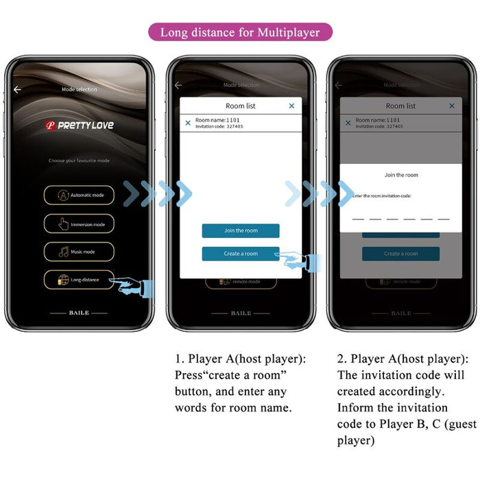 Pretty Love - Elvira Kegel Balls App Control Remoto Morado