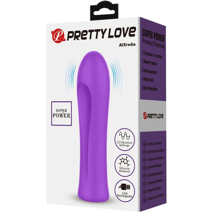 Pretty Love  Alfreda Vibrador Super Power Morado
