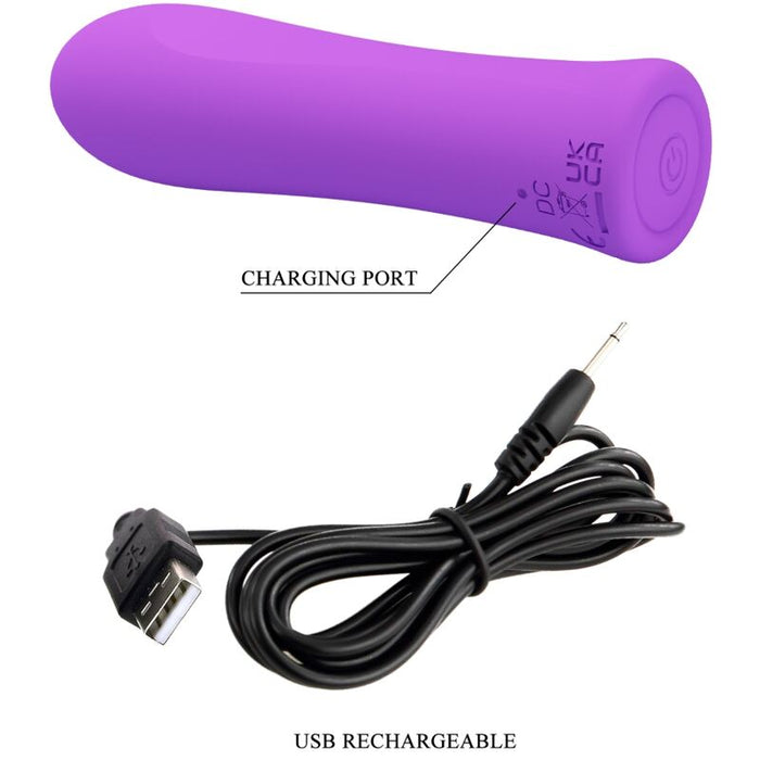Pretty Love  Alfreda Vibrador Super Power Morado