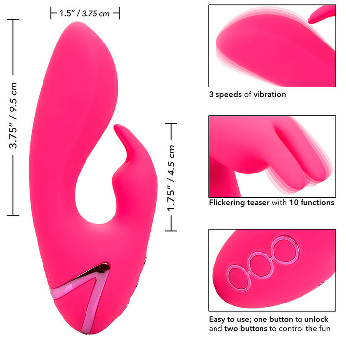 Calexotics - So. Cal Sushine Vibrator Rabbit Fucsia By California Dreaming