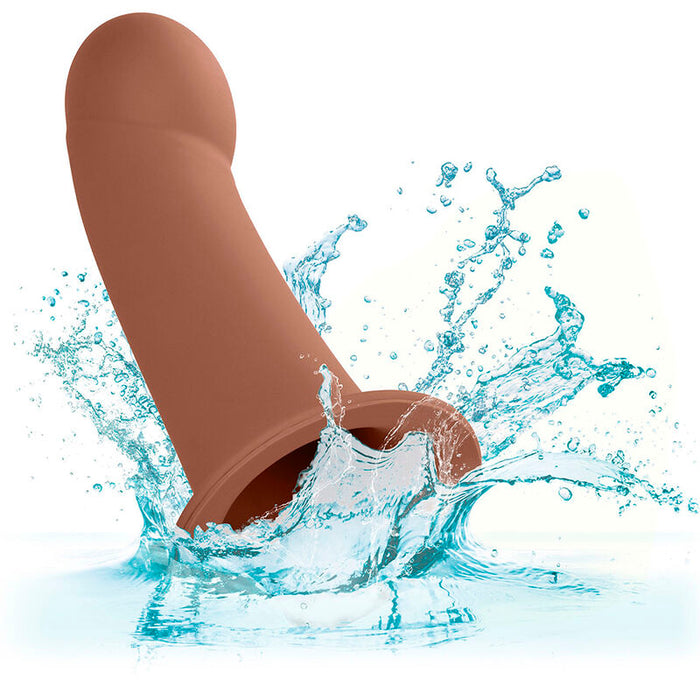 Calexotics - Performance Maxx Extensión Con Arnés Piel Moreno