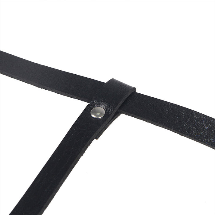 Subblime - Arnés De Cuerpo Cuero Negro Talla Única