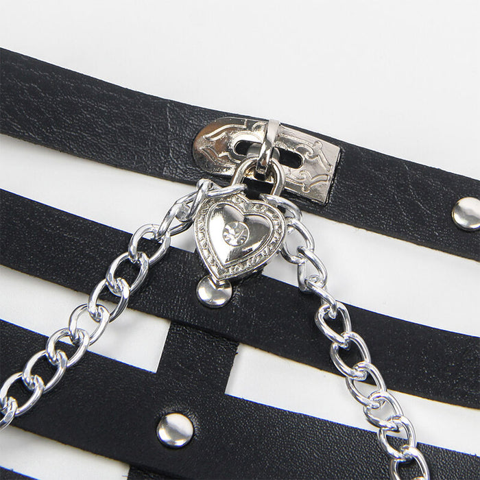 Subblime - Arnés Forma Corset Detalle Cadenas Talla Única