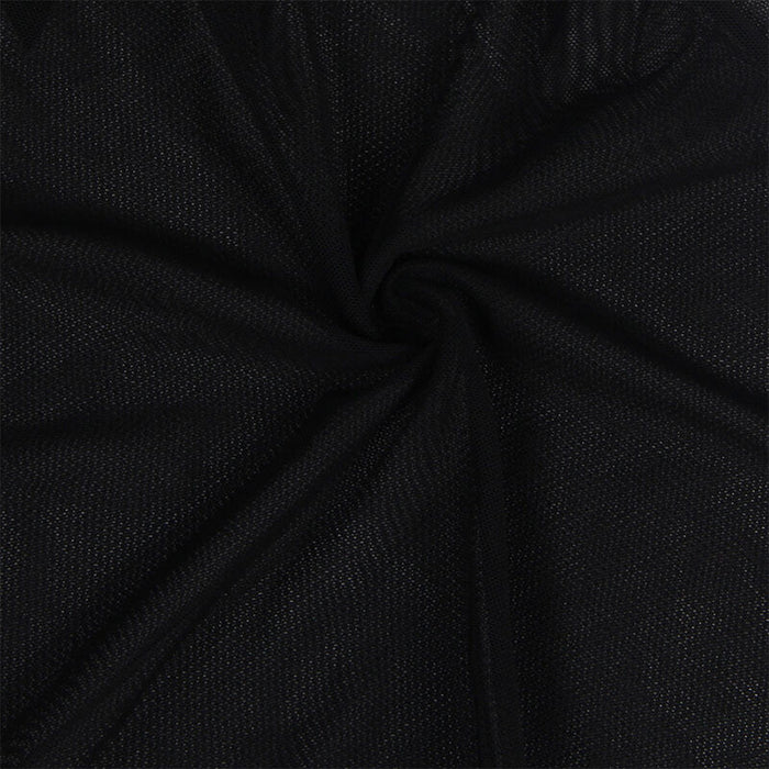 Subblime - Babydoll Tela De Tul Detalle Encaje Y Flor Negro L/Xl