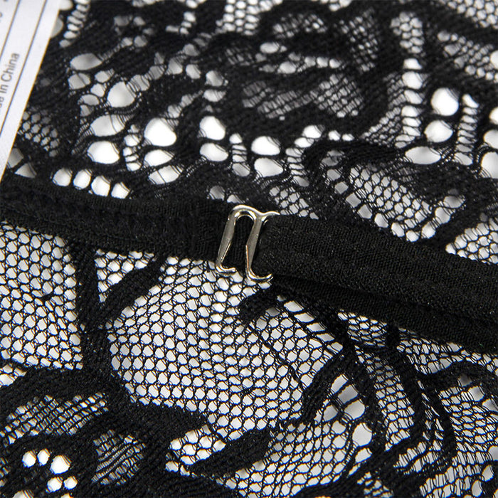 Subblime - Disfraz Policia Body Encaje Negro S/M