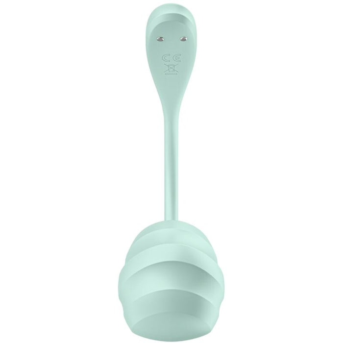 Satisfyer - Smooth Petal Estimulador Punto G Verde Agua App Gratuita