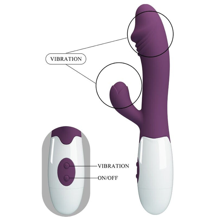 Pretty Love - Snappy Vibrador Punto G Morado