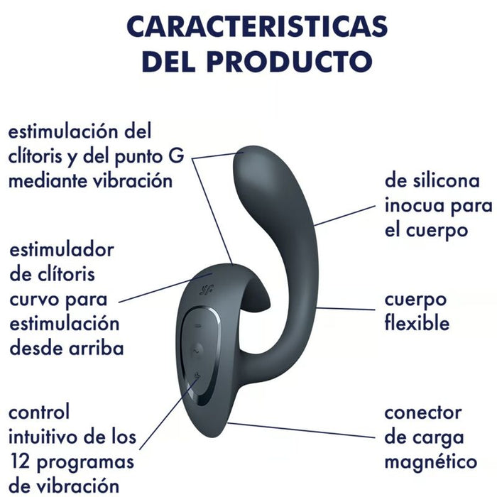 Vibrador G For Goddess 1 Gris