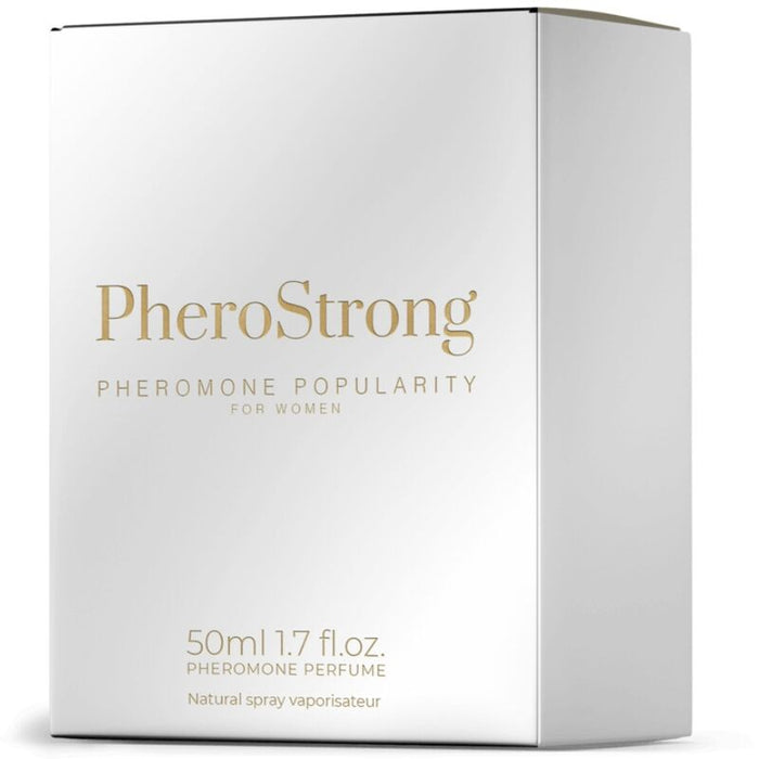Pherostrong - Perfume Con Feromonas Popularity Para Mujer 50 Ml