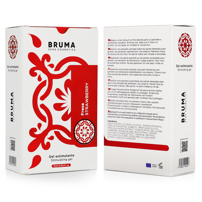 Bruma - Bálsamo Intensificador Sabor Fresa 15 Ml