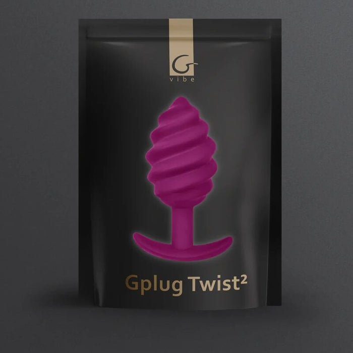 G-Vibe - Gplug Twist 2 Plug Anal Morado